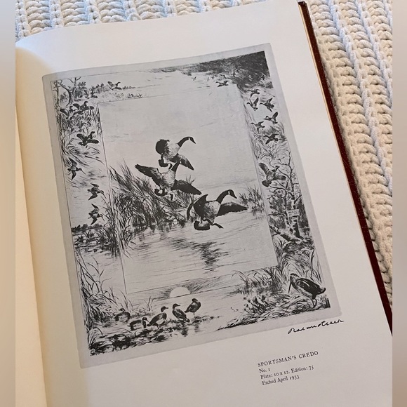 ♥️Roland Clark’s Etchings 1990 Derrydale Press 1/2,500 Ltd Edition Hardback♥️ - Picture 9 of 16